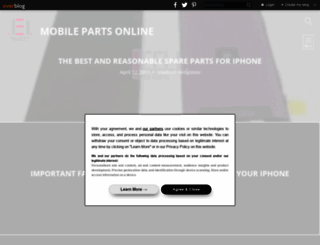 mobilepartsonline.over-blog.com screenshot