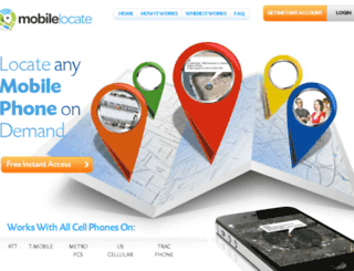 mobilephonelocate.com screenshot