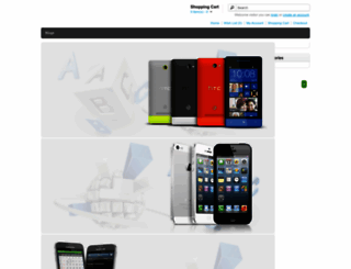 mobilephoneparts.ie screenshot