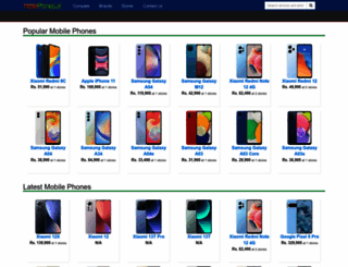 mobilephones.lk screenshot