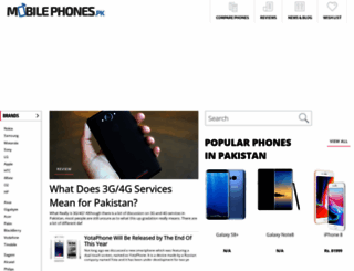 mobilephones.pk screenshot