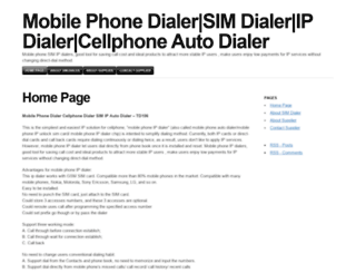 mobilephonesimdialer.wordpress.com screenshot