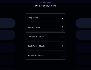 mobileprice24.com screenshot