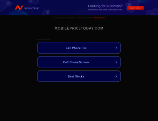 mobilepricetoday.com screenshot