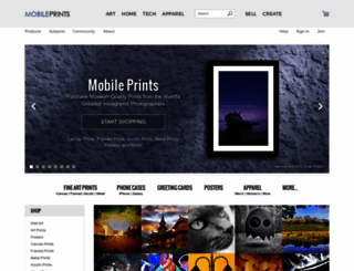 mobileprints.com screenshot