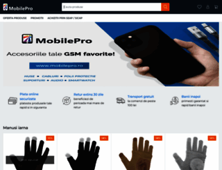 mobilepro.ro screenshot