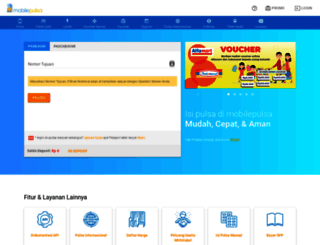 mobilepulsa.com screenshot