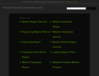 mobilerepairsolutions.com screenshot