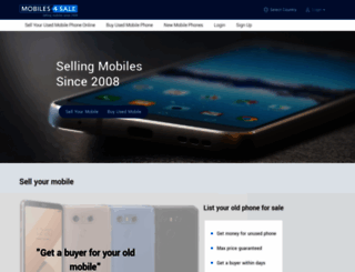 mobiles4sale.com screenshot