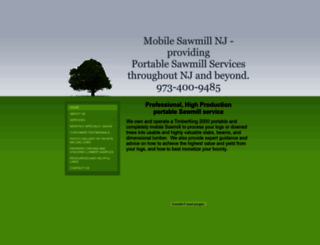 mobilesawmillnj.com screenshot