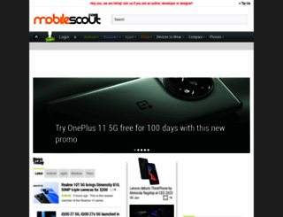 mobilescout.com screenshot
