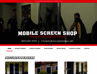 mobilescreenshop.com screenshot