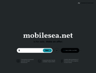 mobilesea.net screenshot