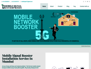 mobilesignalsbooster.com screenshot