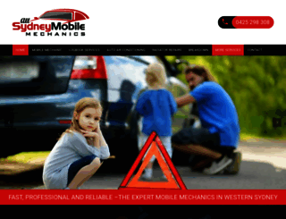 mobilesmechanic.com.au screenshot