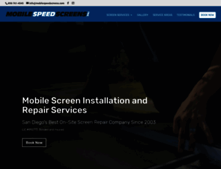 mobilespeedscreens.com screenshot
