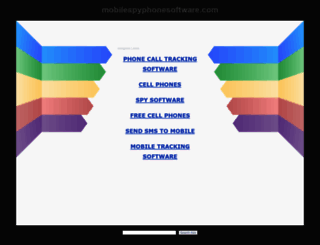 mobilespyphonesoftware.com screenshot