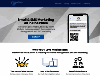mobilestorm.com screenshot