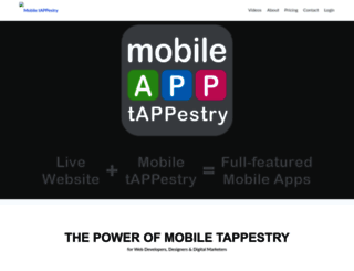 mobiletappestry.com screenshot