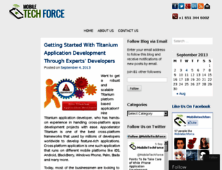 mobiletechforce.wordpress.com screenshot