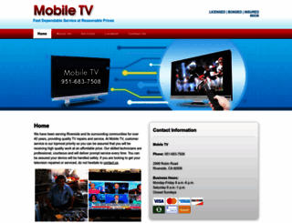 mobiletelevisionrepair.com screenshot