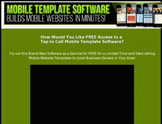 mobiletemplatesoftware.com screenshot