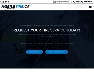 mobiletire.ca screenshot