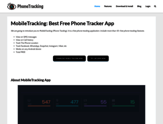 mobiletracking.app screenshot