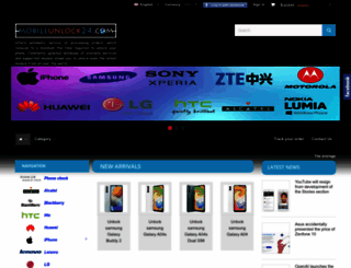 mobileunlock24.com screenshot