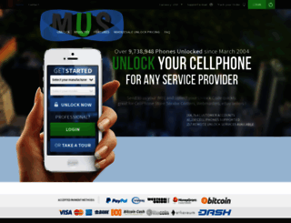 mobileunlocksolutions.com screenshot