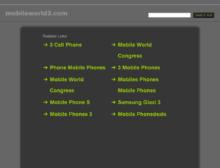 mobileworld3.com screenshot
