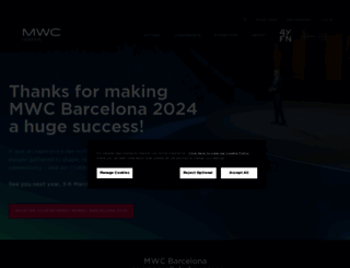 mobileworldcongress.com screenshot