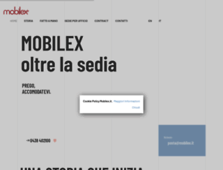 mobilex.it screenshot
