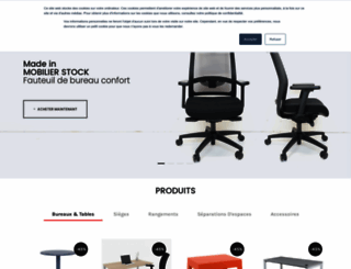 mobilier-stock.com screenshot