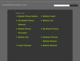 mobilinkmobile.com screenshot