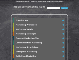 mobilisemarketing.com screenshot