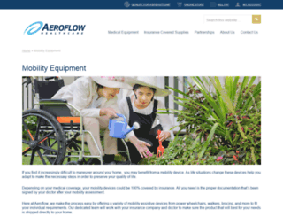mobility.aeroflowinc.com screenshot