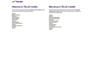 mobility.telus.com screenshot
