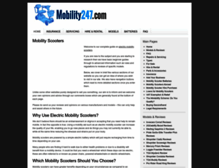 mobility247.com screenshot