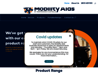 mobilityaids.com.au screenshot