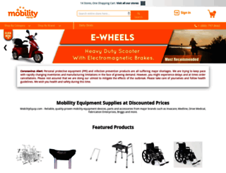 mobilityequip.com screenshot