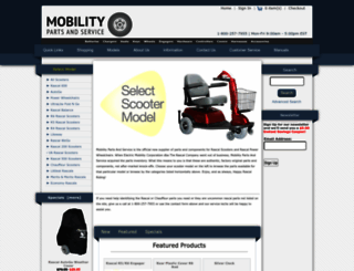 mobilitypartsandservice.com screenshot