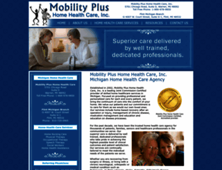 mobilityplushomehealth.com screenshot