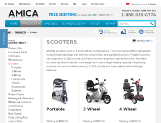 mobilityscooterusa.com screenshot