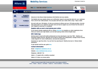 mobilityservices.com.au screenshot