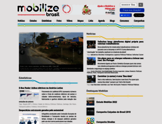mobilize.org.br screenshot