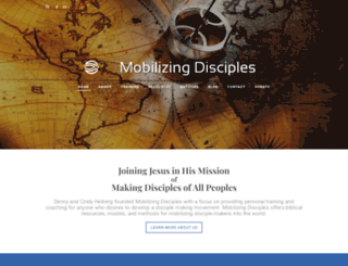 mobilizingdisciples.com screenshot