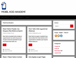 mobilkodakademi.com screenshot