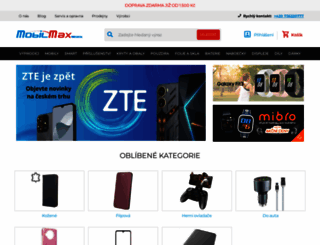 mobilmax.cz screenshot
