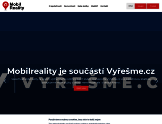 mobilreality.cz screenshot